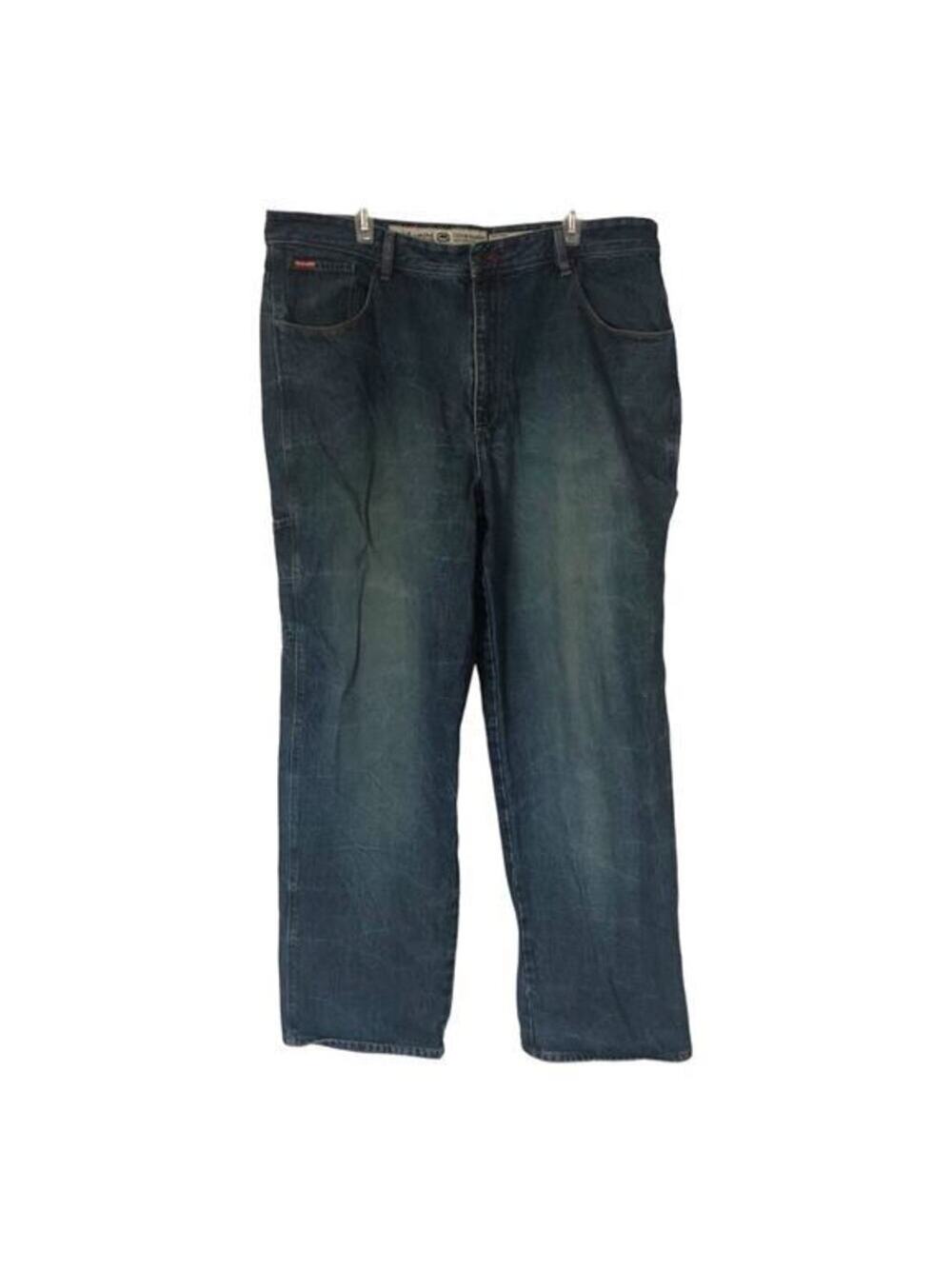 Ecko Unltd 1972 Mens Foundry Fit Carpenter Denim Jeans Blue Size 38 100% Cotton